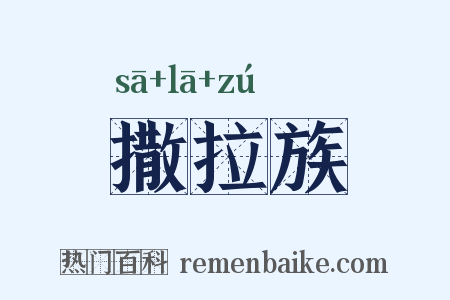 撒拉族是什么意思的图片